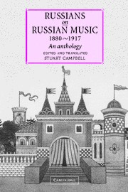 Russians on Russian Music, 1880?1917