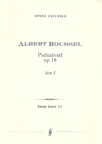 Padmâvatî op.18 für Soli, gem Chor,