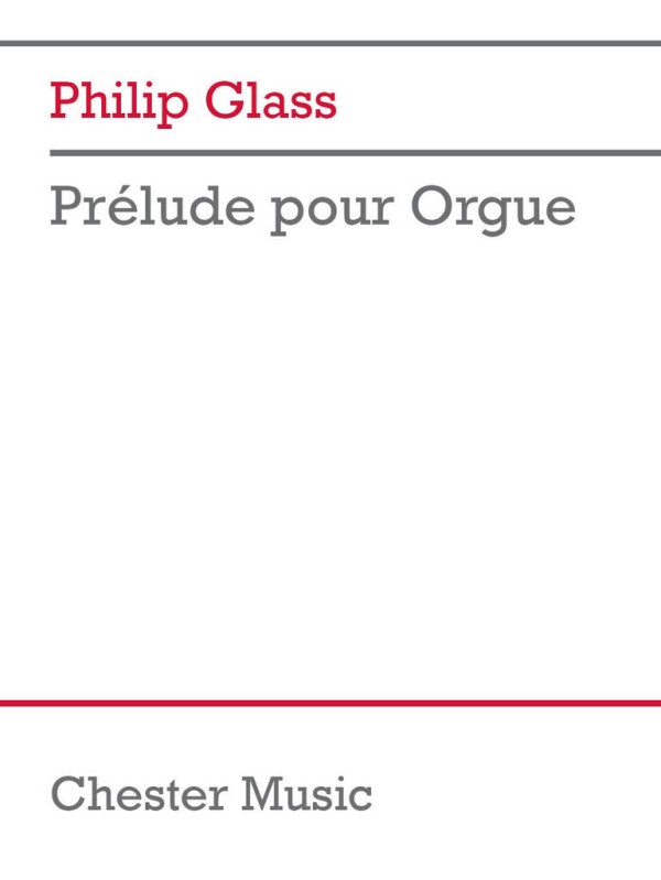 Prélude pour Orgue