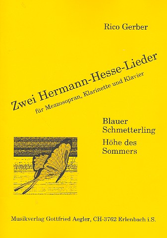2 Lieder für Mezzosopran,