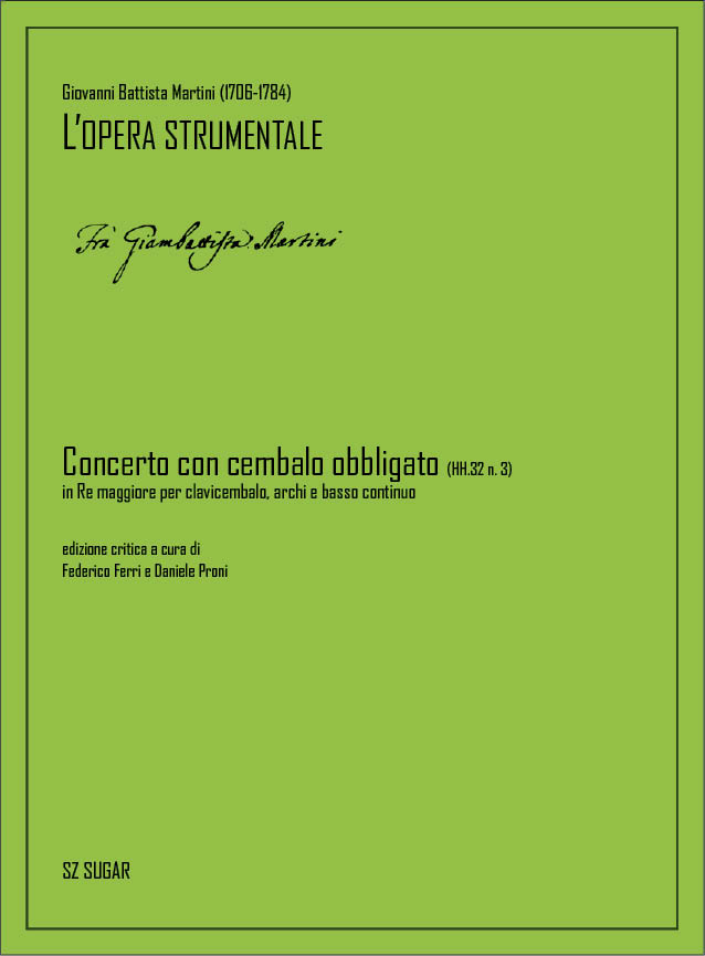 Concerto con cembalo obbligato (HH.32 n. 3)