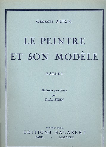 Le peintre et son modèle - ballet