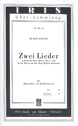 2 Lieder für Männerchor und