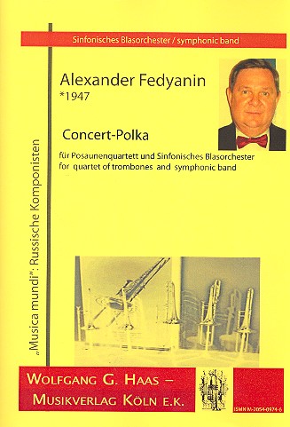 Concert-Polka für Posaunenquartett und