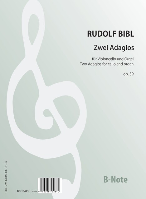 Zwei Adagios für Violoncello und Orgel op.39