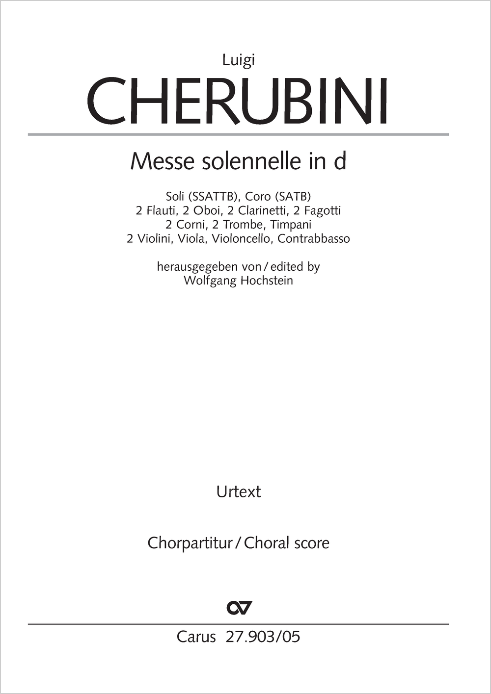 Messe solennelle in d