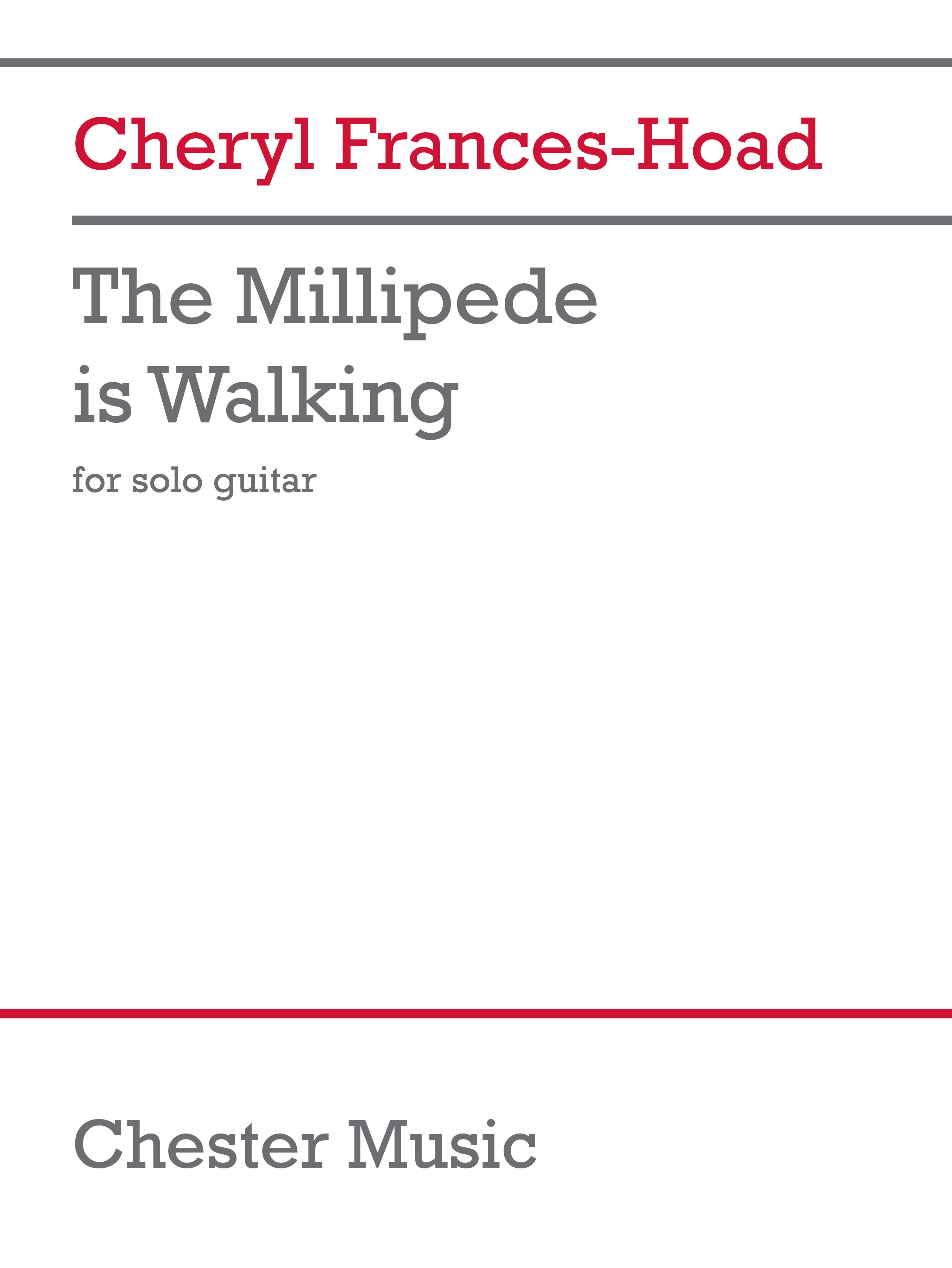 The Millipede is Walking