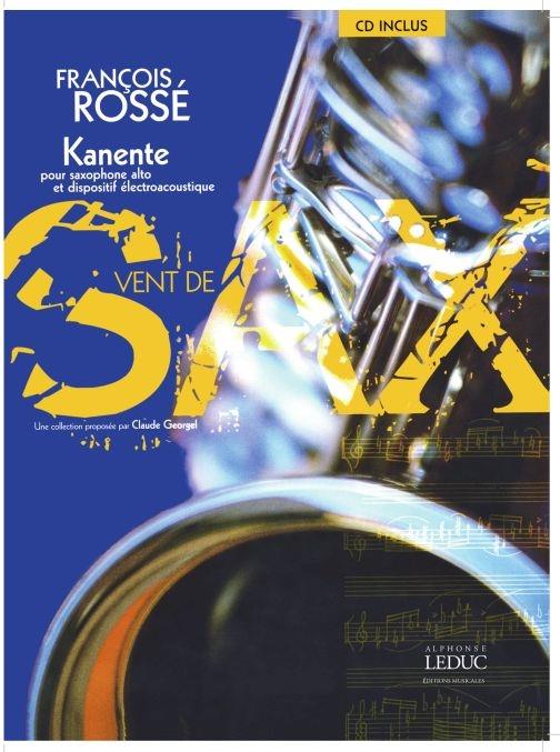 Kanente (+CD) pour saxophone alto et