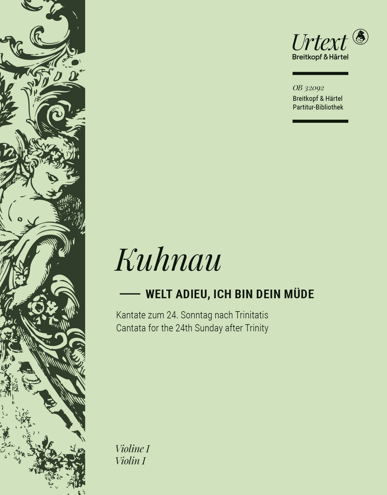 Welt adieu, ich bin dein müde