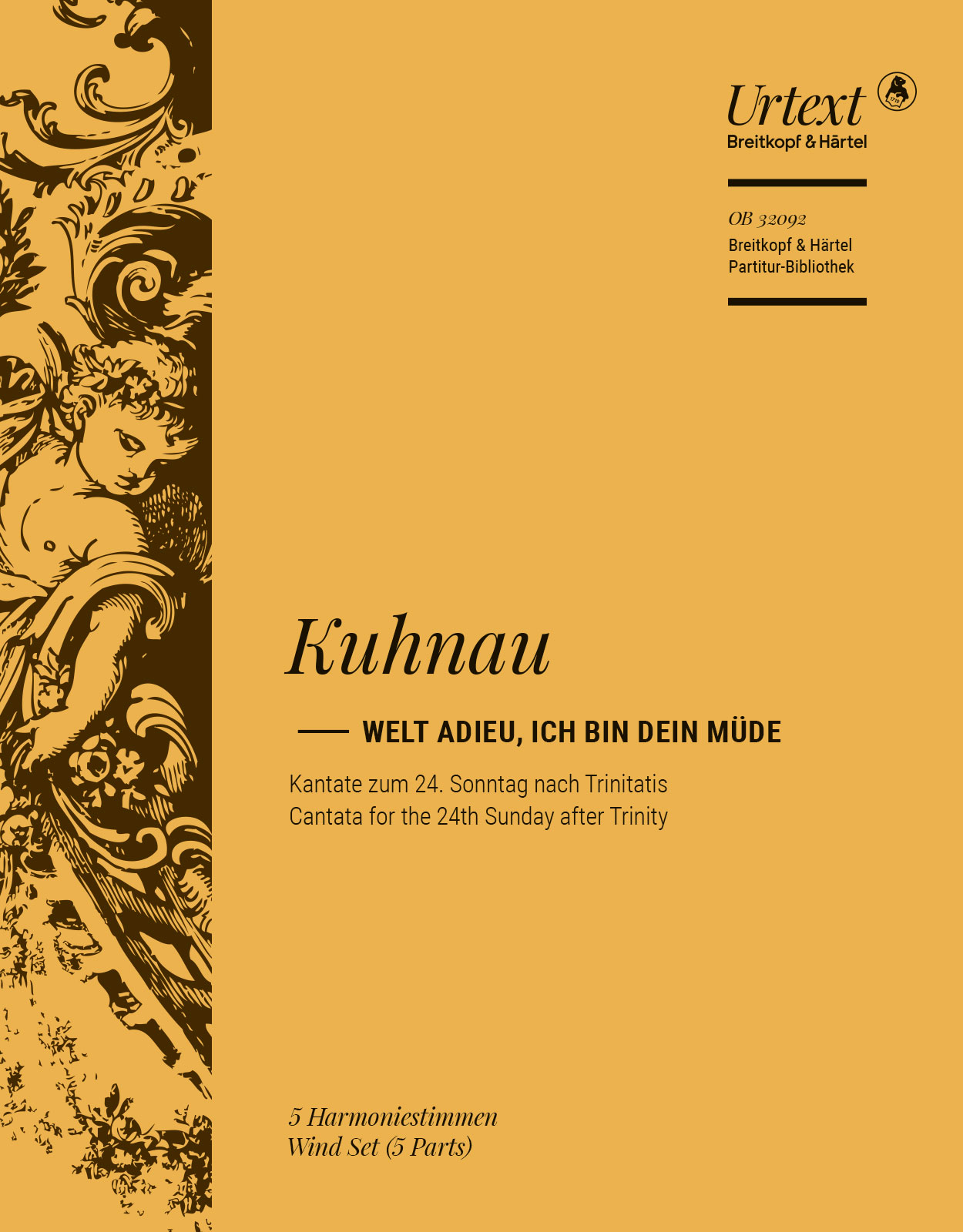 Welt adieu, ich bin dein müde