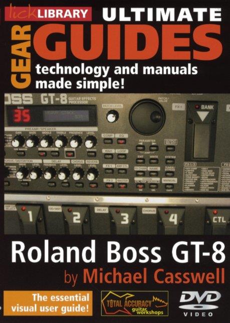 Roland Boss GT-8  2 DVD-Videos