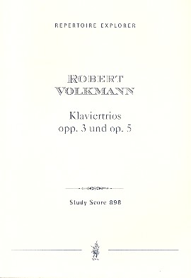 Klaviertrios F-Dur op.3 und b-Moll op.5