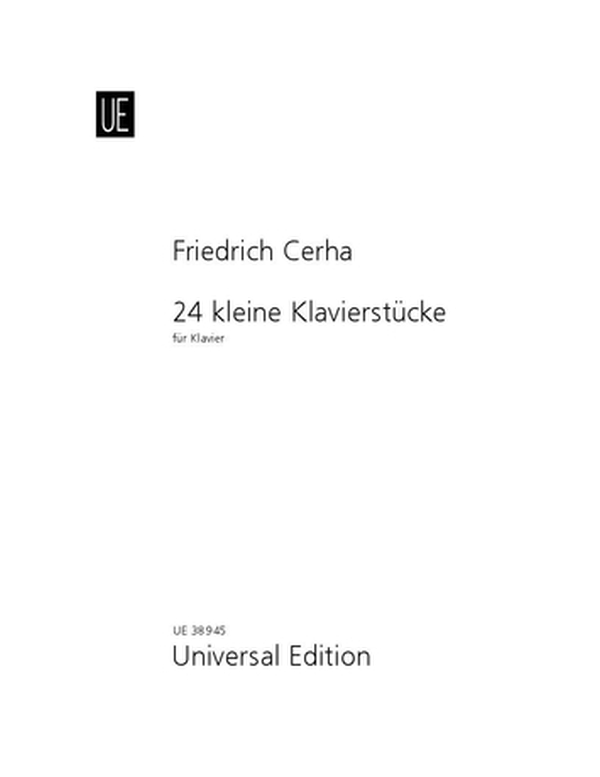 24 kleine Klavierstücke