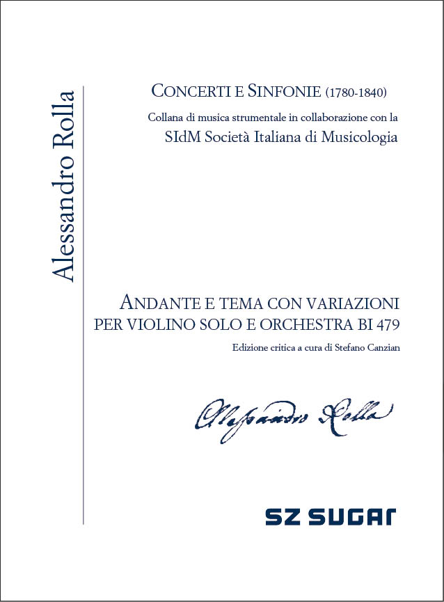 Andante e Tema con Variazioni BI479