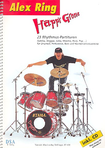 Happy Groove (+CD): für Drumset,