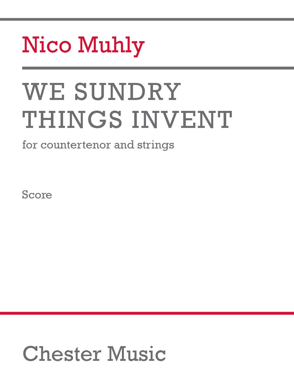 We Sundry Things Invent
