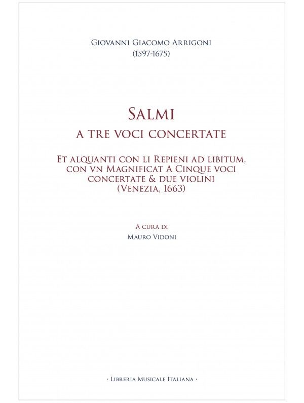 Salmi a Tre Voci Concertate