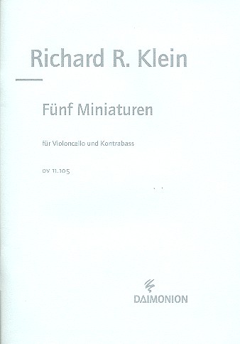 5 Miniaturen für Violoncello und Kontrabass