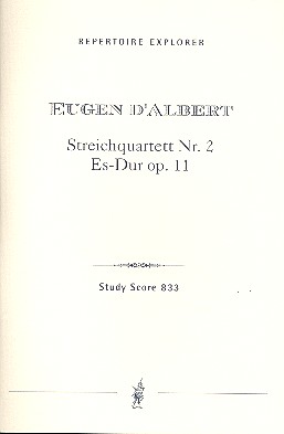 Streichquartett Es-Dur Nr. 2 op.11