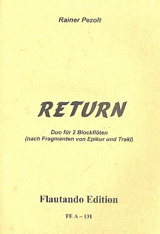 Duo nach Fragmenten von Epikur und Trakl
