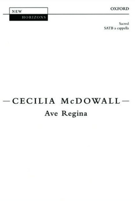 Ave Regina for mixed chorus a cappella