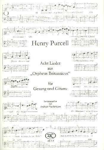 8 Lieder aus Orpheus Britannicus