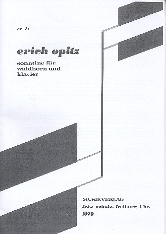 Sonatine für Waldhorn und Klavier