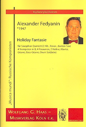 Holiday Fantasie: für Big Band und 2 Violinen
