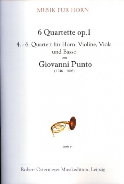 6 Quartette op.1 Band 2 (Nr.4-6)