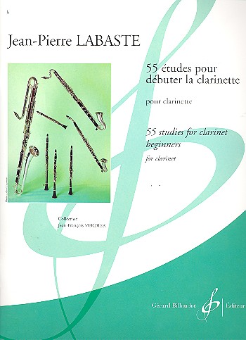 55 Etudes pour débuter la clarinette