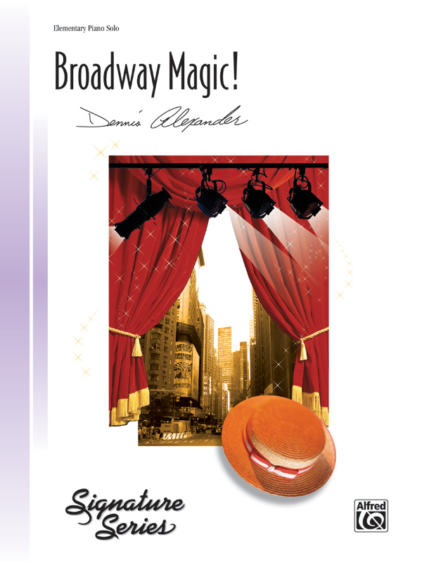 Broadway Magic: for piano (with text)