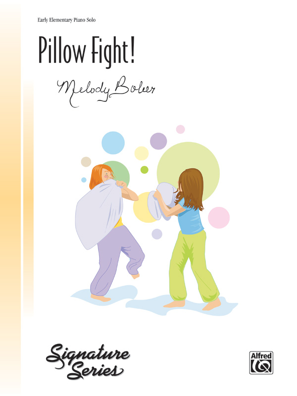 Pillow Fight for piano (with text)