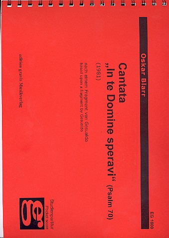 In te Domine speravi