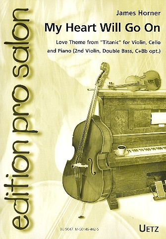 My Heart will go on: für Violine, Violoncello