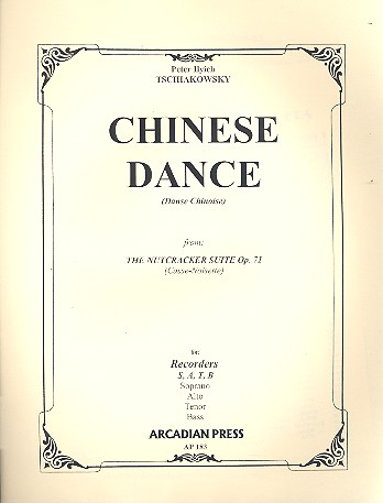 Chinese Dance from op.71 for 4 recorders