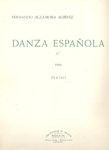 Danza espanola  no.1