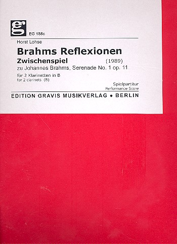 Brahms Reflexionen - Zwischenspiel