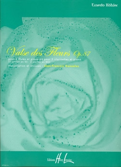 Valse des fleurs op.87 pour 2 flûtes
