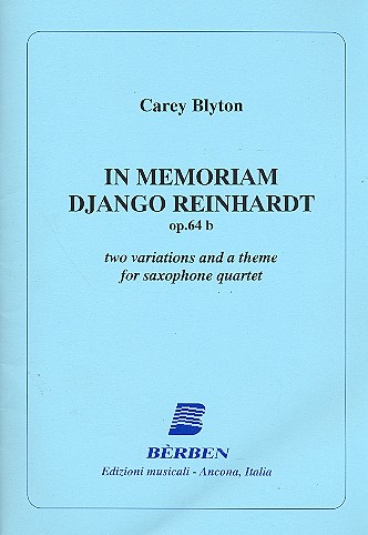 Im memoriam Django Reinhardt op.64b