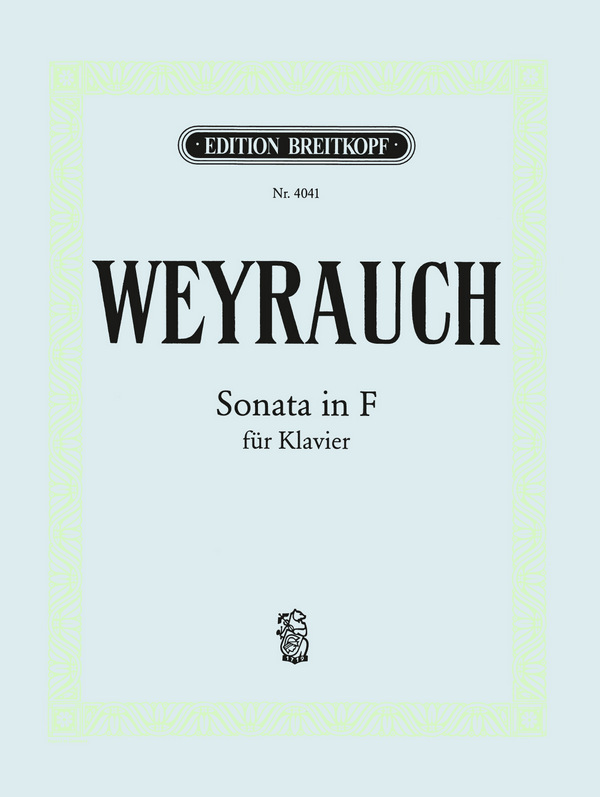 Sonata in F für Klavier
