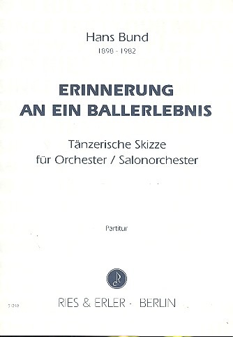 Erinnerung an ein Ballerlebnis