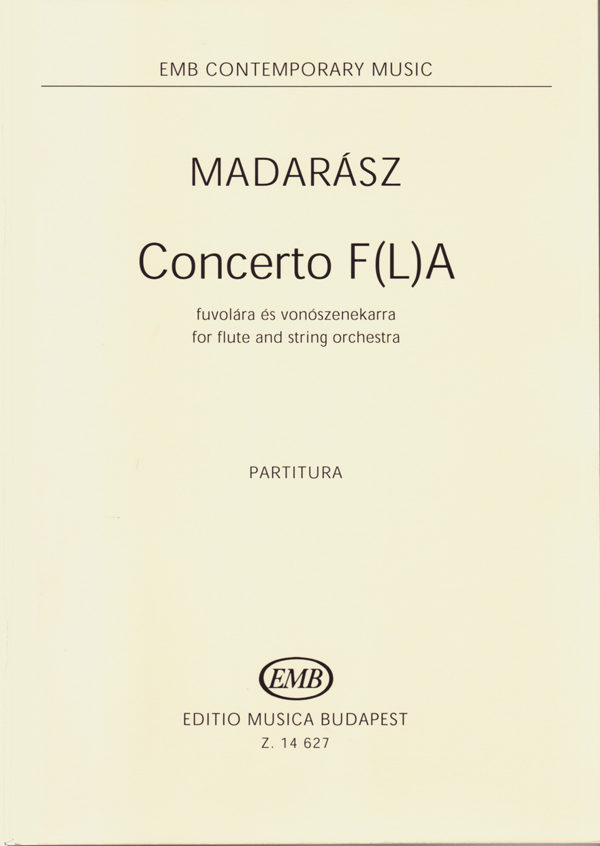 Concerto F(L)A for flute and string orchestra