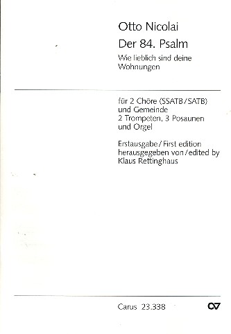 WIE LIEBLICH SIND DEINE WOHNUNGEN