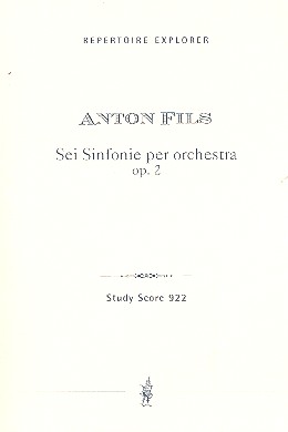 6 Sinfonien op.2 für Orchester