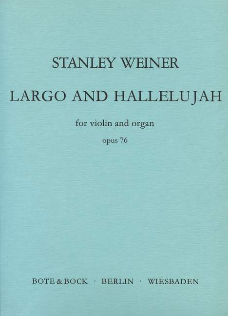 Largo and Hallelujah op.76