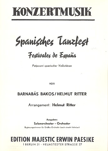 Spanisches Tanzfest: für