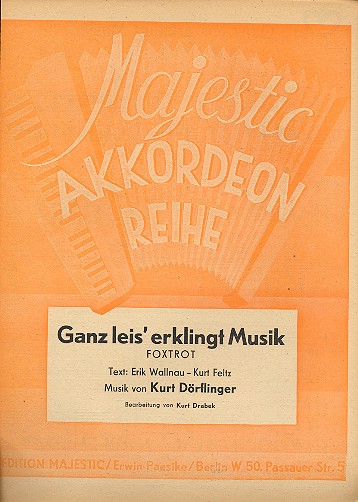 Ganz leis erklingt Musik für