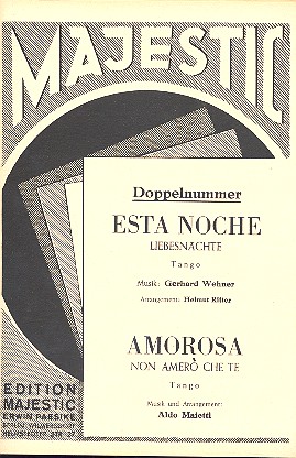 Esta noche   und   Amorosa: