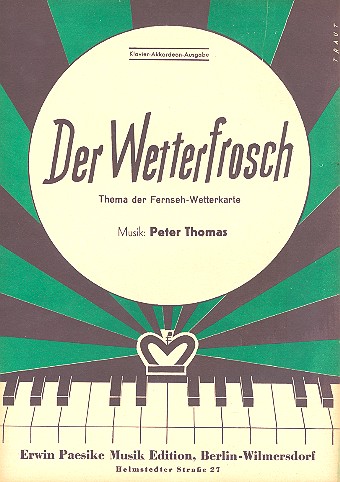Der Wetterfrosch