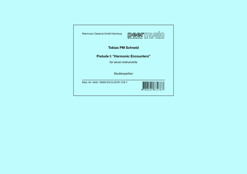 Prelude I: "Harmonic Encounters"